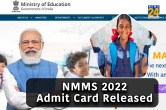 NMMS 2022 Admit Card