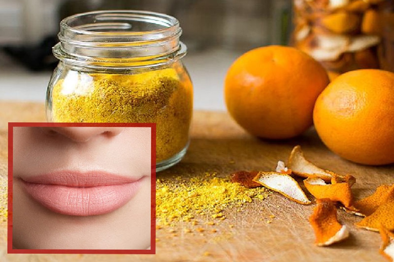 orange peel lip balm