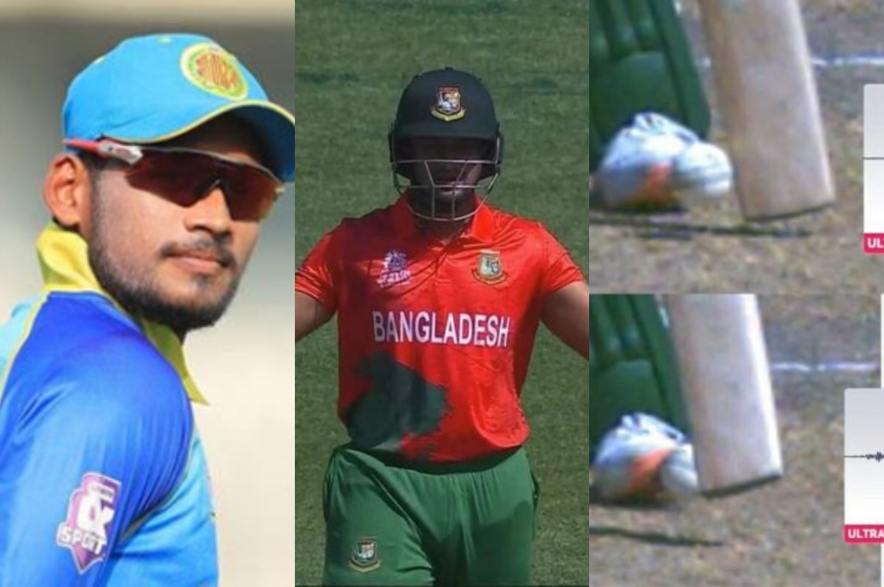 PAK vs BAN shakib al hasan not out najmul hossain shanto