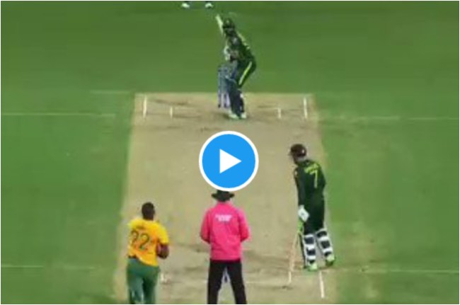 PAK vs SA iftikhar ahmed six