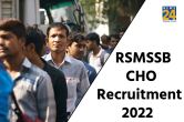 RSMSSB CHO recruitment 2022