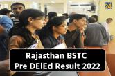 Rajasthan BSTC Pre DElEd Result 2022