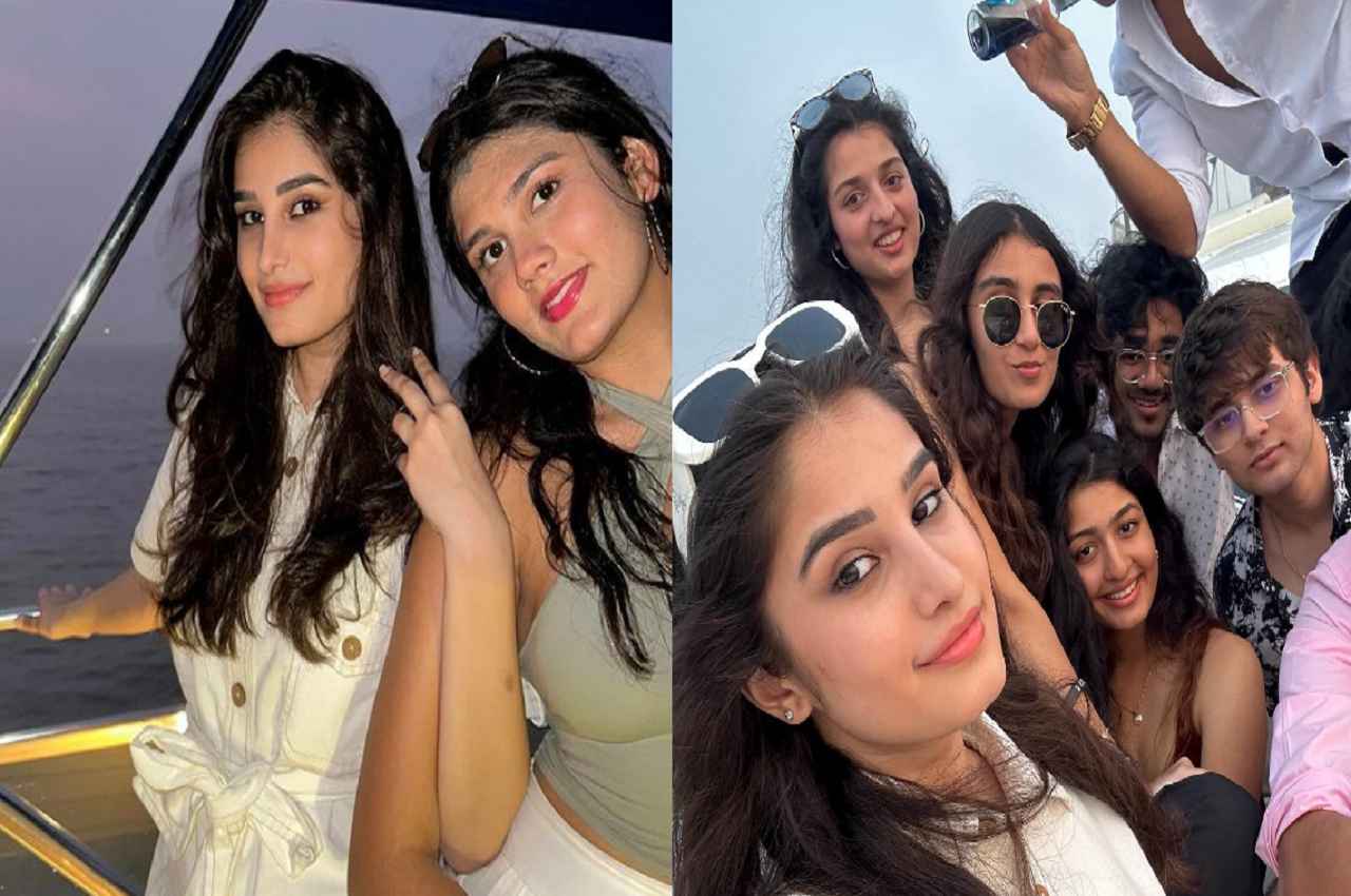 Raveena Tandon Daughter: रवीना टंडन की बेटी राशा ठडानी ने दोस्तों संग की बोट पार्टी, ग्लैमरस दिखीं स्टार किड