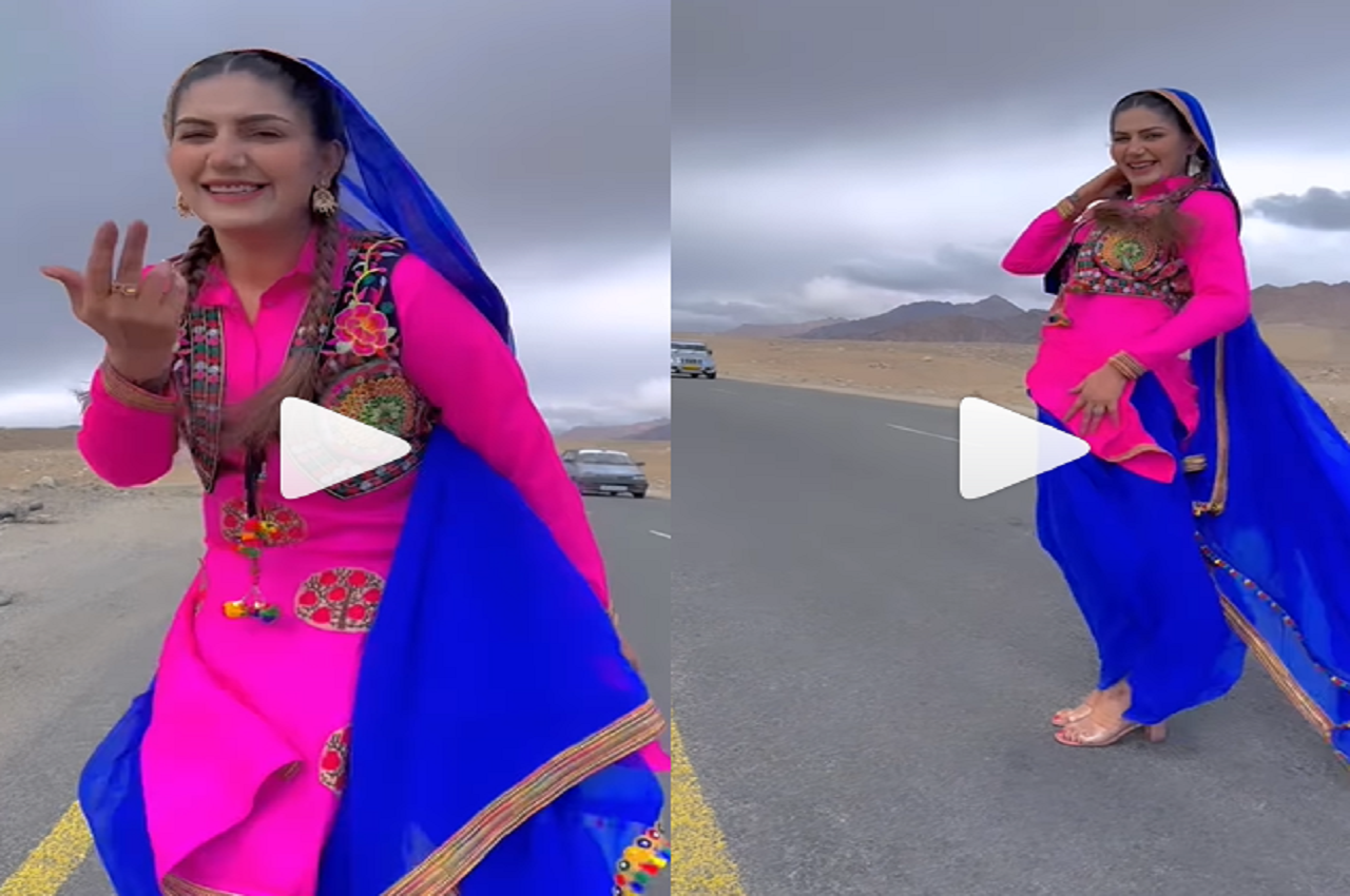 Sapna Choudhary Video: सपना चौधरी ने बीच सड़क किया जबरदस्त डांस, नहीं हटेंगी नजरें