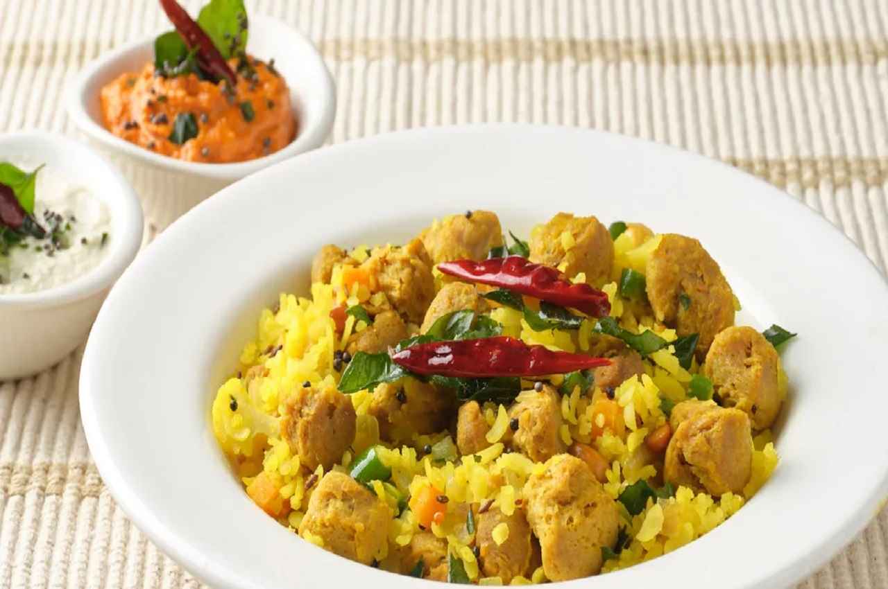 Soya Poha