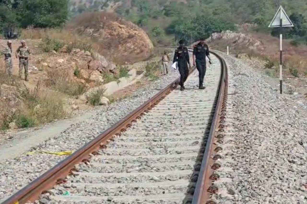 Udaipur railway track blast case