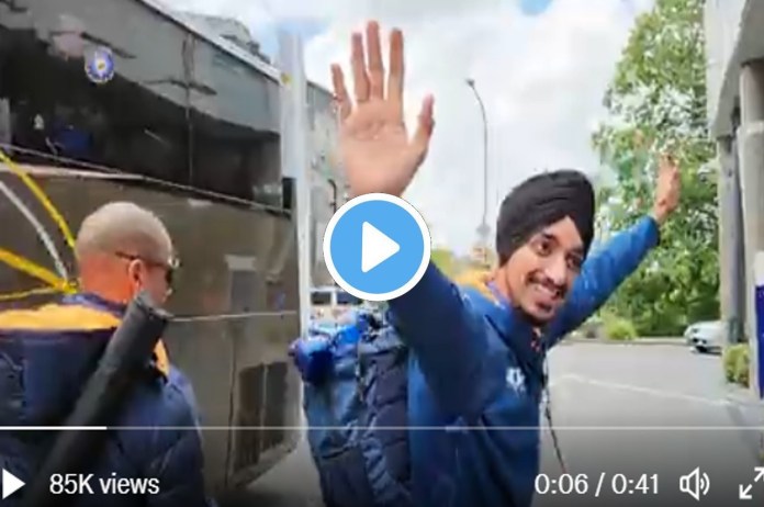 india vs New Zealand 2nd ODI Arshdeep Singh Bhangra Video