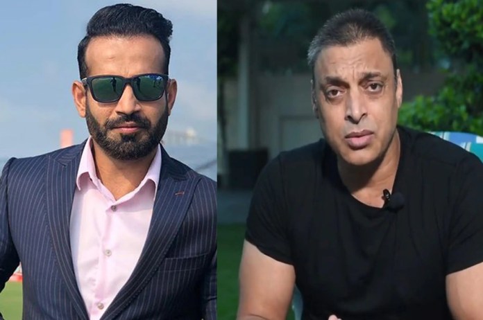 T20 World cup 2022 Twitter war between Irfan Pathan and Shoaib Akhtar