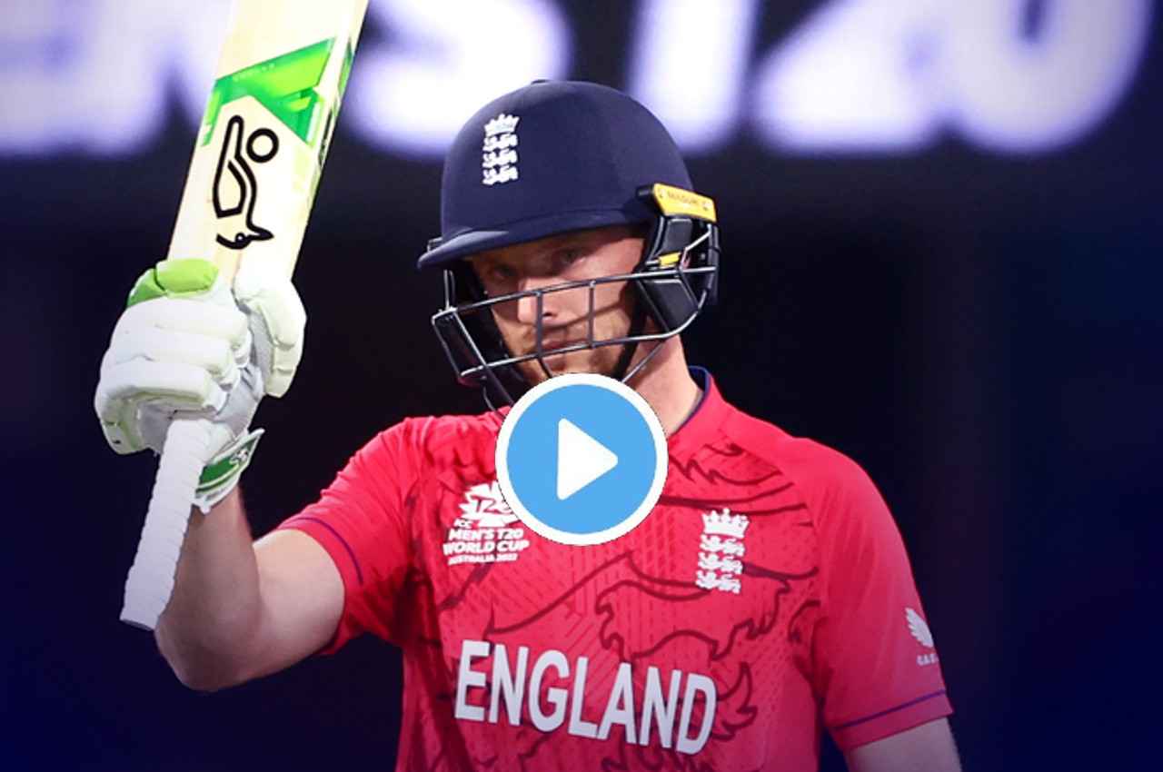 ENG vs NZ: 100 वें मुकाबले में बटलर के बल्ले ने उगली आग...टी 20 वर्ल्ड कप में बना डाला बड़ा रिकॉर्ड...देखिए