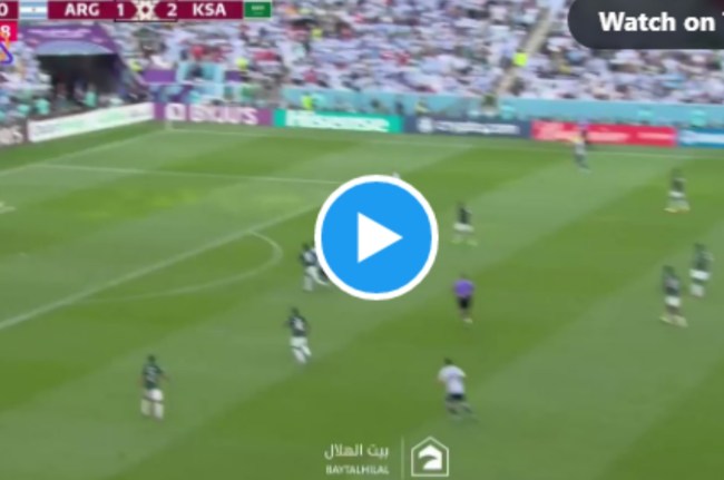 fifa world cup 2022 argentina vs saudi arabia