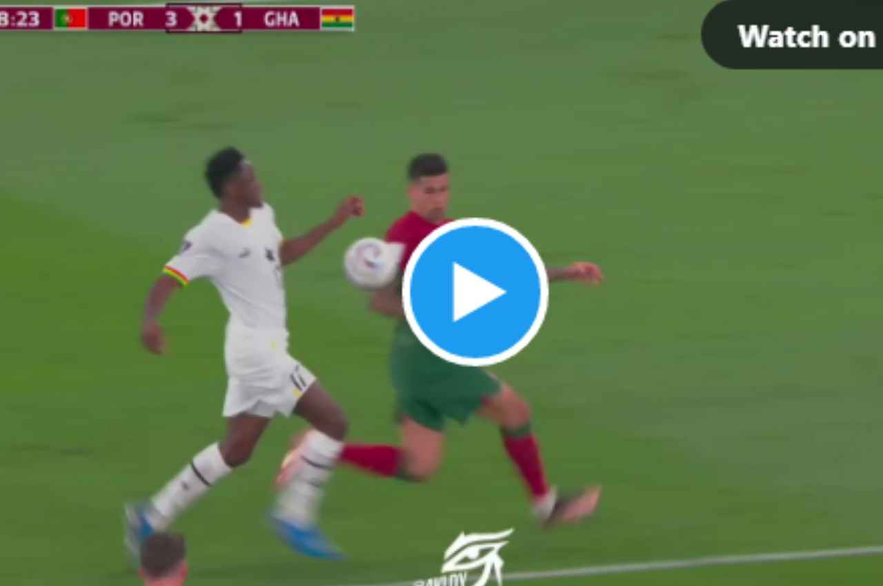 FIFA World Cup 2022: पुर्तगाल-घाना के बीच कांटे का मुकाबला, घास के चिथड़े उड़ाकर खिलाड़ियों ने दागे गोल, देखें वीडियो