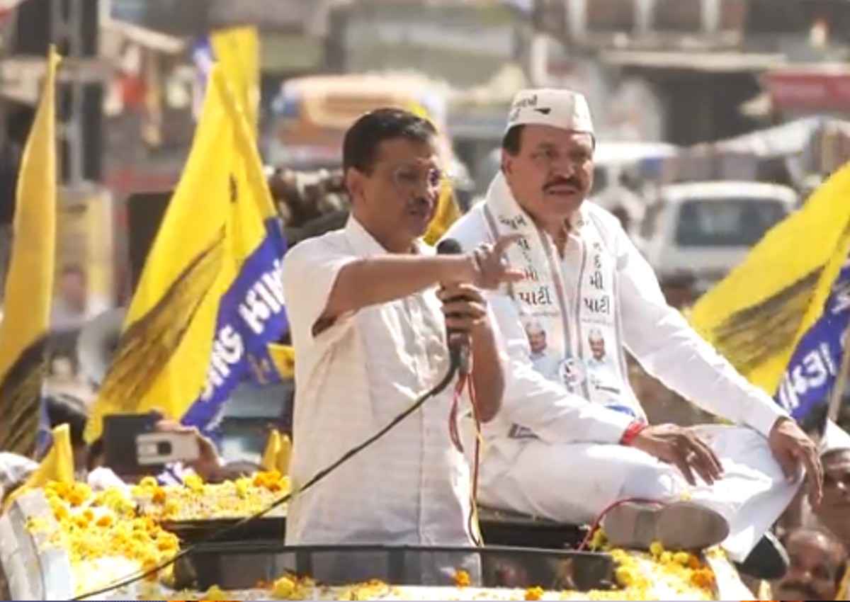 kejriwal road show
