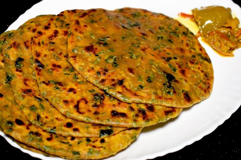 methi parathe recipe