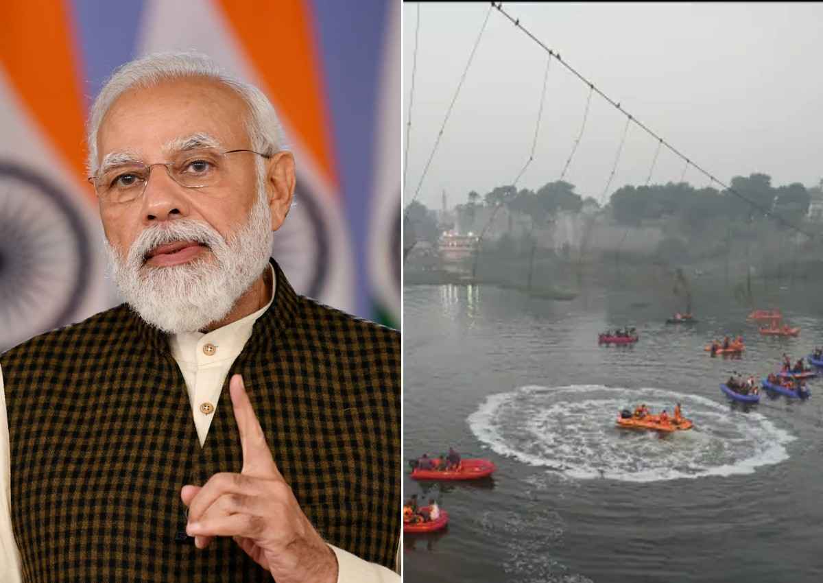 PM Modi Visit Morbi LIVE Update: थोड़ी देर में मोरबी पहुंचेंगे प्रधानमंत्री नरेंद्र मोदी, राहत-बचाव कार्यों का लेंगे जायजा
