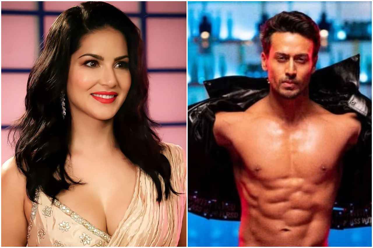 sunny lenoe and tiger shroff sunny lenoe and tiger shroff