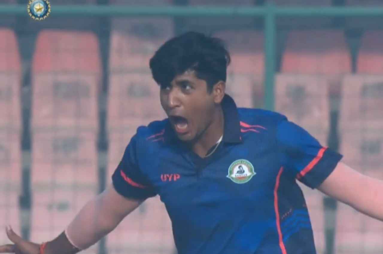 Syed Mushtaq Ali Trophy: आखिरी ओवर में विदर्भ के गेंदबाज का हाहाकार, 1 रन से दिलाई रोमांचक जीत