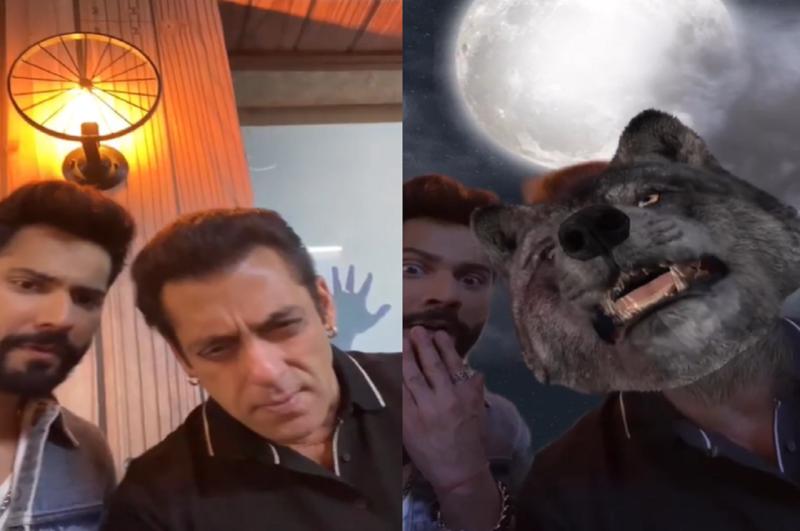 सलमान खान पलक झपकते ही बन गए भेड़िया... वरुण धवन की आंखें फटी रह गईं, देखें वीडियो