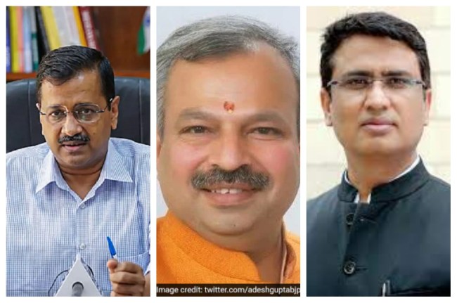 अरविंद केजरीवाल, आदर्श गुप्ता, अनिल चौधरी