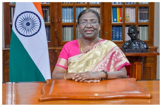 राष्ट्रपति द्रौपदी मुर्मू