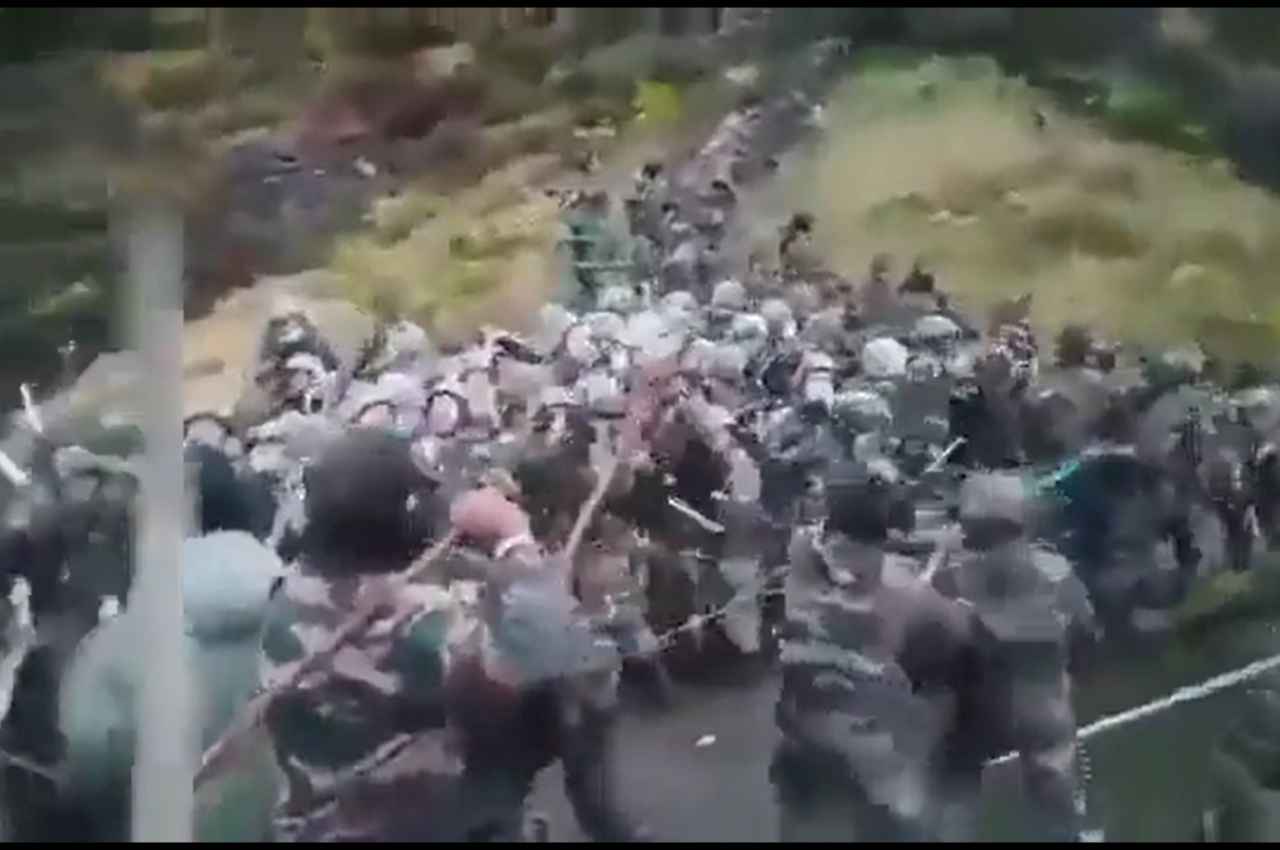 Video: भारतीय सेना ने चीनी सैनिकों को जमकर डंडों से पीटा! वीडियो वायरल 