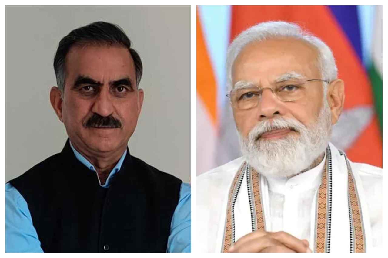 पीएम मोदी ने दी हिमाचल के सीएम सुक्खू को बधाई, कहा-हर संभव सहयोग देंगे