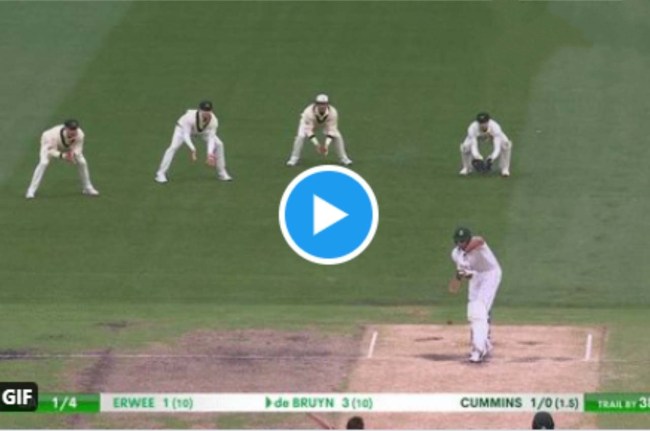 AUS vs SA david warner Theunis de Bruyn