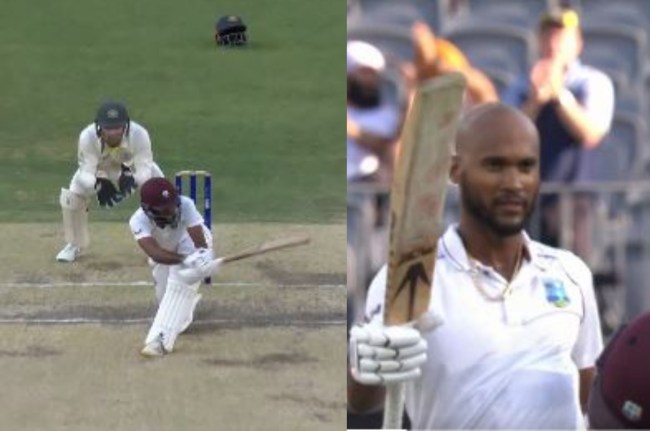 AUS vs WI Kraigg Braithwaite