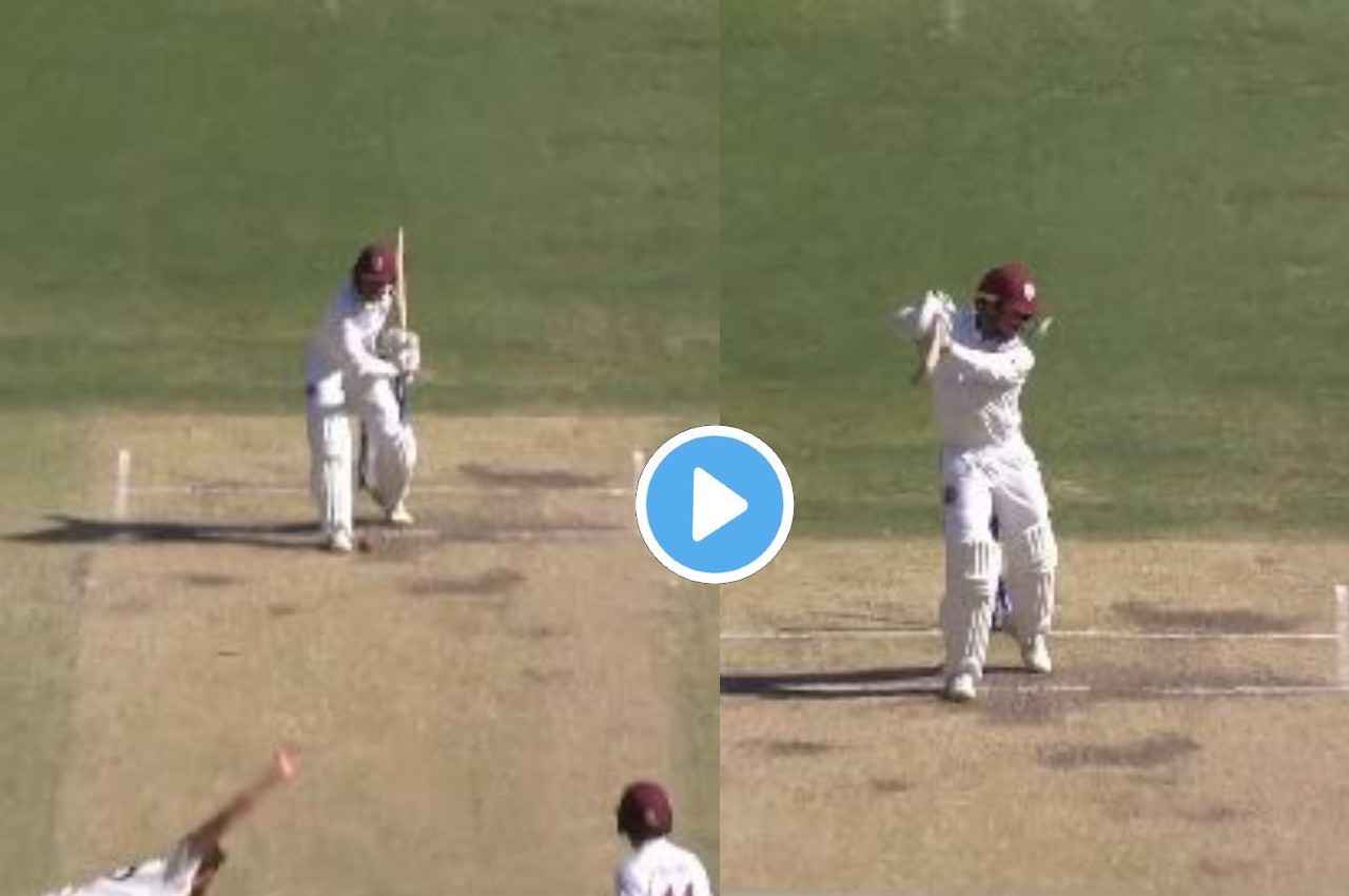 AUS vs WI: Mitchell Stark ने फिर बरपाया कहर! बुलेट की रफ्तार से गेंद फेंक उखाड़ दिए स्टंप, देखें वीडियो