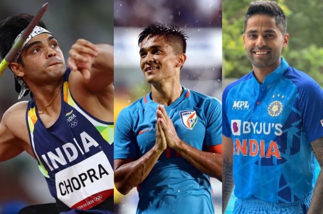 Alvida 2022 Suryakumar Yadav Sunil Chettri, Neeraj Chopra