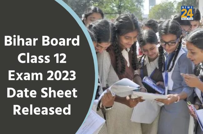 Bihar Board Class 12 Exam 2023 Date Sheet Released