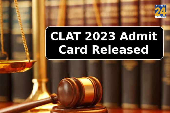 CLAT 2023 Admit Card Released