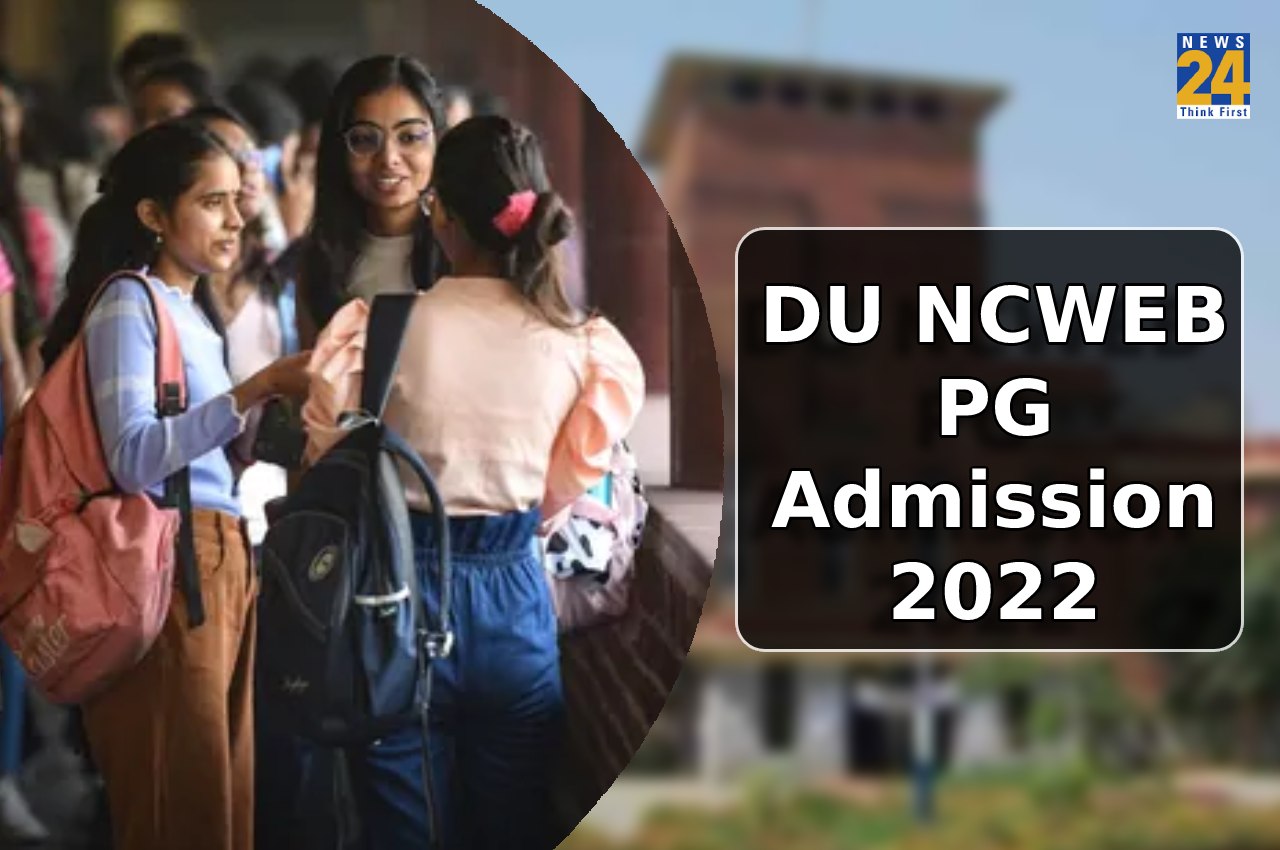 DU NCWEB PG Admission 2022