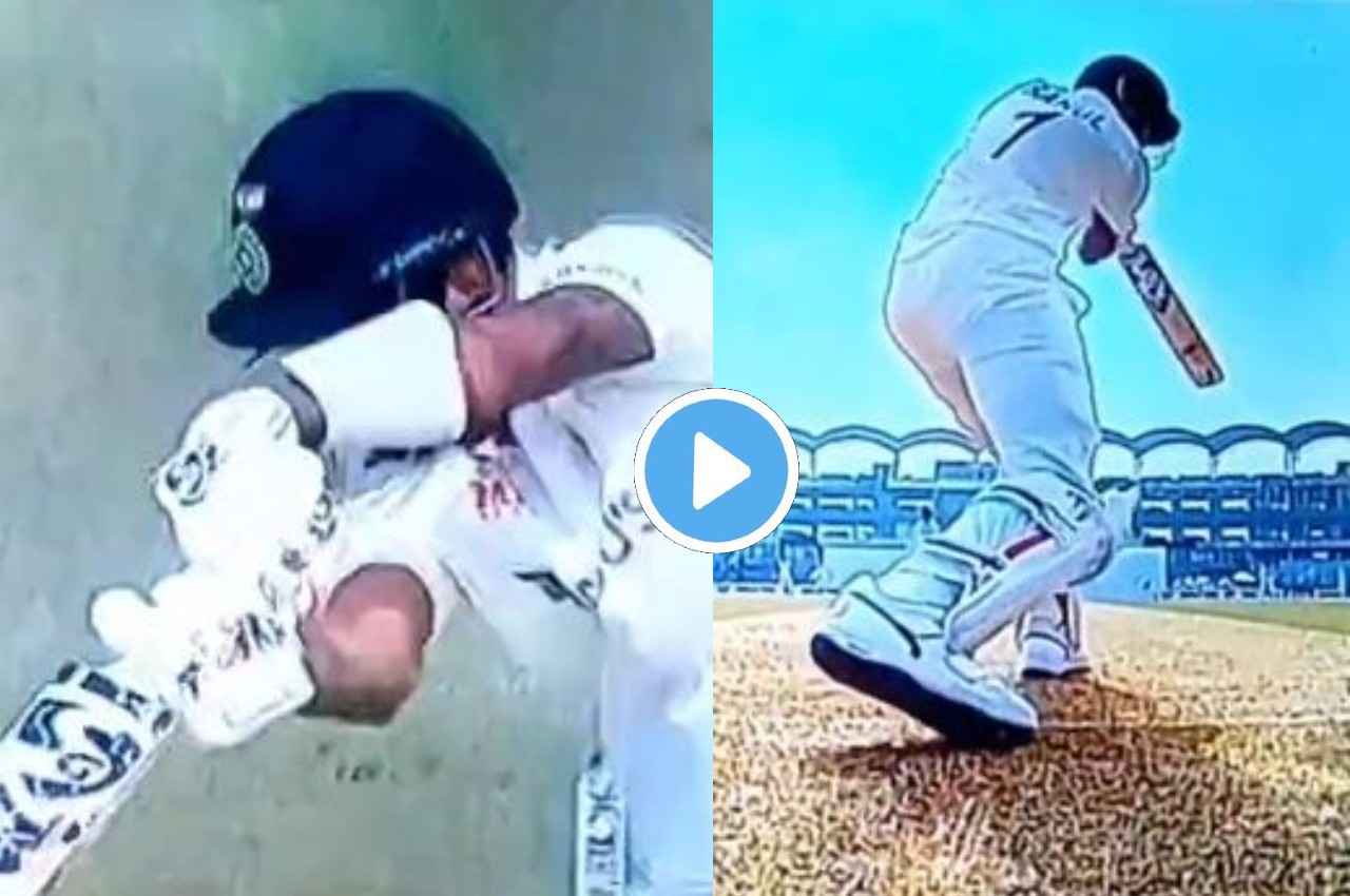 IND vs BAN: 'वाह क्या गेंद है' KL Rahul के बैट से टकराकर सीधे स्टंप में घुसी, देखें वीडियो
