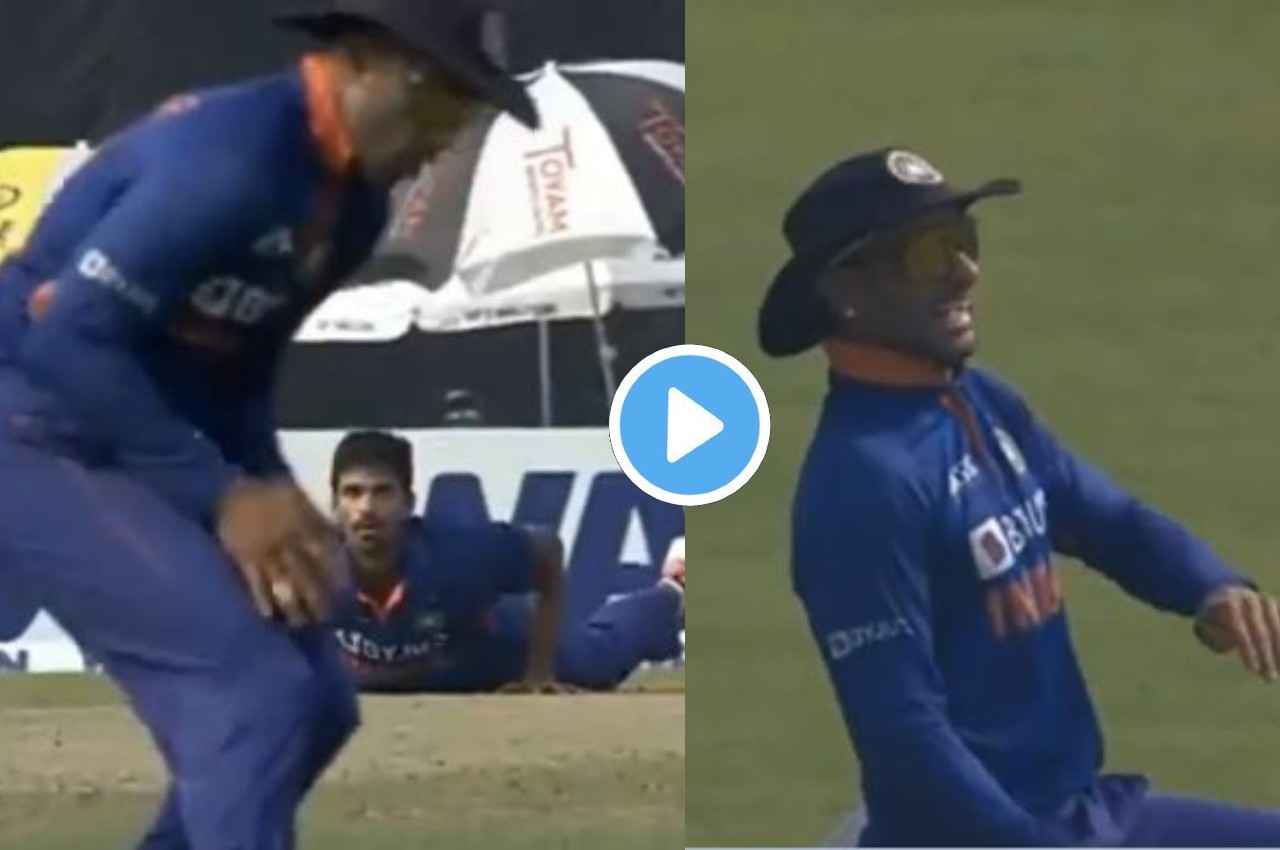 IND vs BAN: Shikhar Dhawan ने जांघों के बीच गेंद दबाकर पकड़ा मजेदार कैच, वीडियो देख रोक नहीं पाएंगे अपनी हंसी