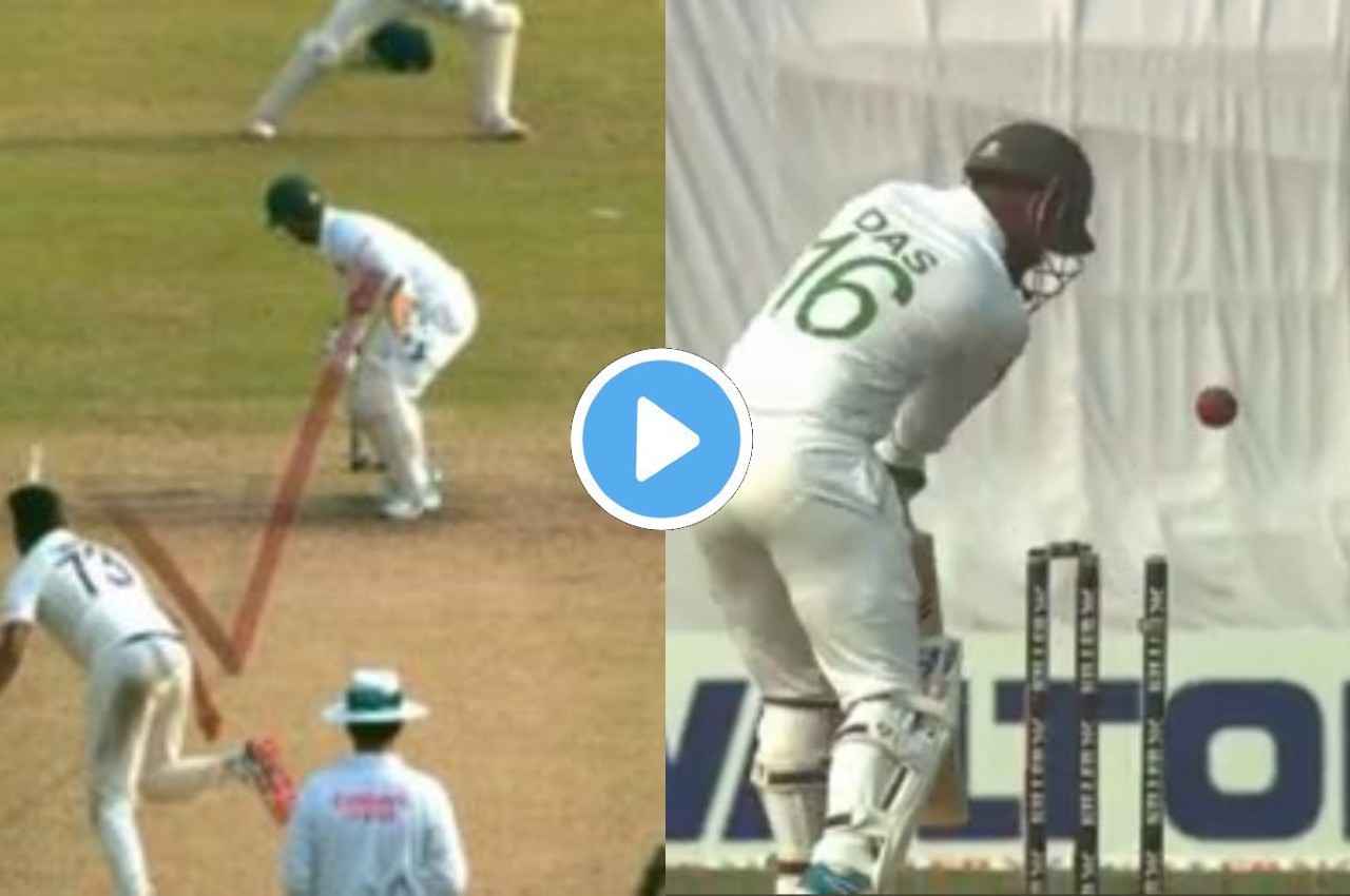 IND vs BAN:  Siraj ने बुलेट की रफ्तार से डाली गेंद, हिल भी नहीं पाए Litton Das और उखड़ गए स्टंप, देखें वीडियो