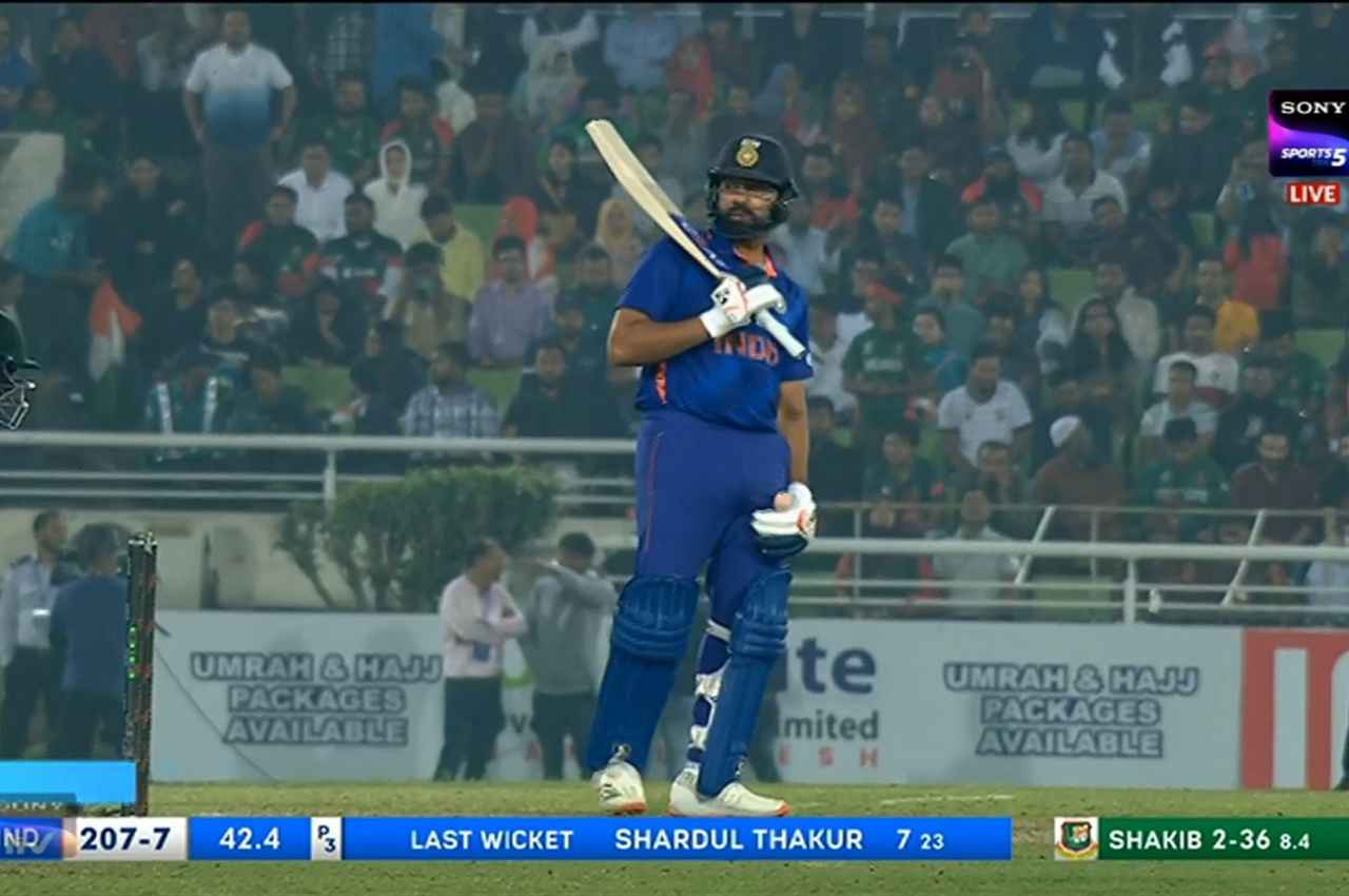 IND vs BAN: तुम पहले क्यों नहीं आए? नौवें नंबर पर उतरे रोहित शर्मा, सोशल मीडिया पर मच गई सनसनी