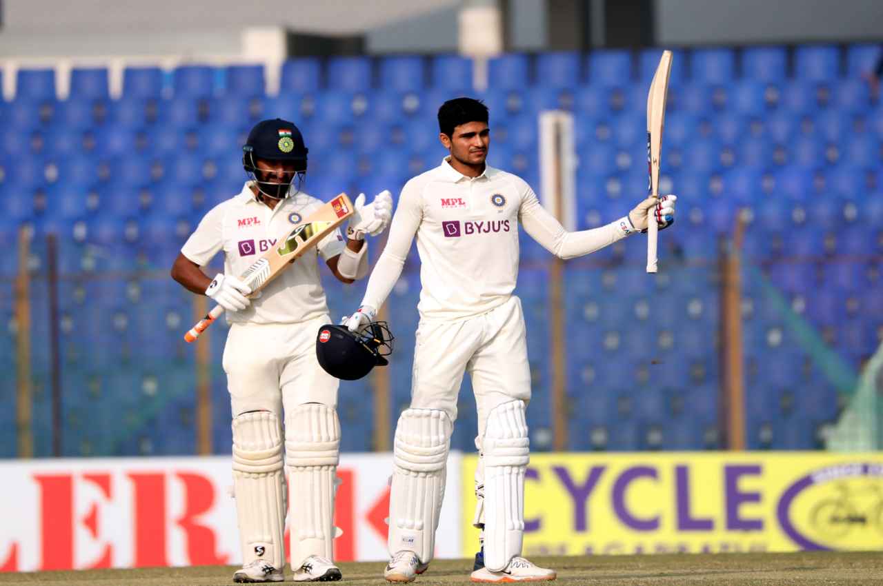 IND vs BAN: शुभमन गिल और चेतेश्वर पुजारा ने जड़ा शतक, भारतीय टीम ने घोषित की पारी