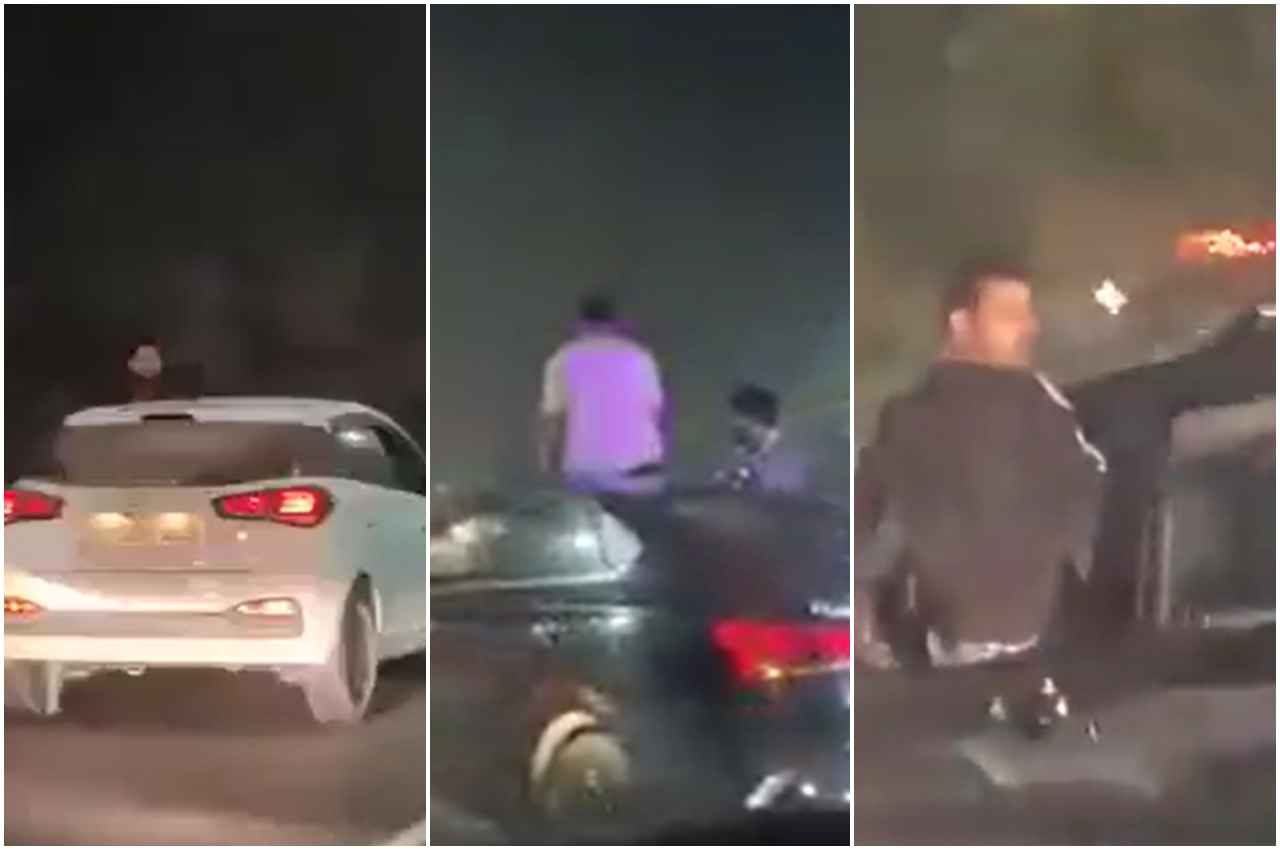 Lucknow Car Viral Video