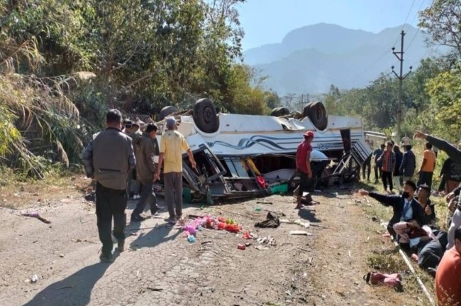 Manipur bus accident