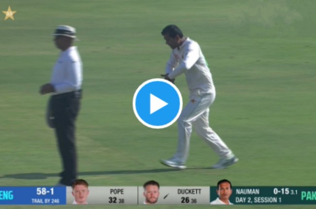 PAK vs ENG 3rd test nauman ali
