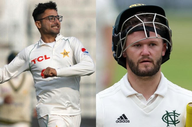 PAK vs ENG Abrar Ahmed Ben Duckett PAK vs ENG Abrar Ahmed Ben Duckett