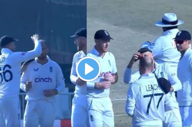 PAK vs ENG Joe Root Jack Leach