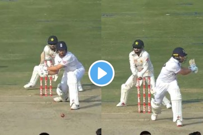 PAK vs ENG Zahid Mahmood Jack Leach