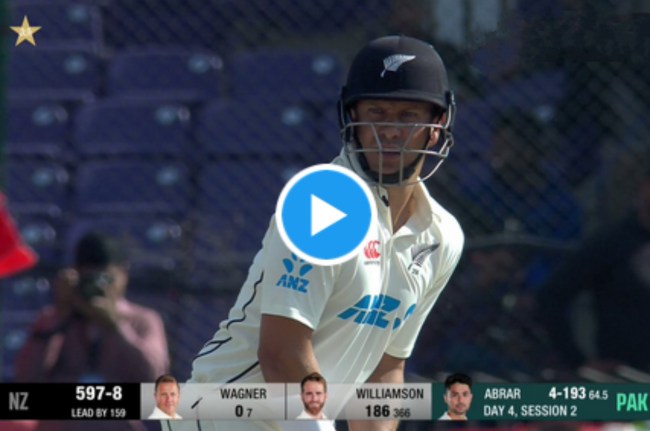 PAK vs NZ abrar ahmed Neil Wagner