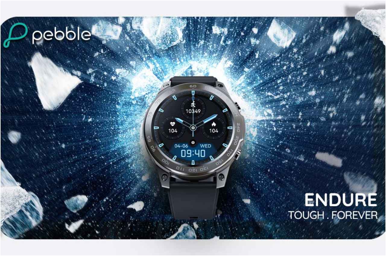 Pebble Endure Smartwatch भारत में लॉन्च, सिंगल चार्जिंग पर चले 8 दिन!