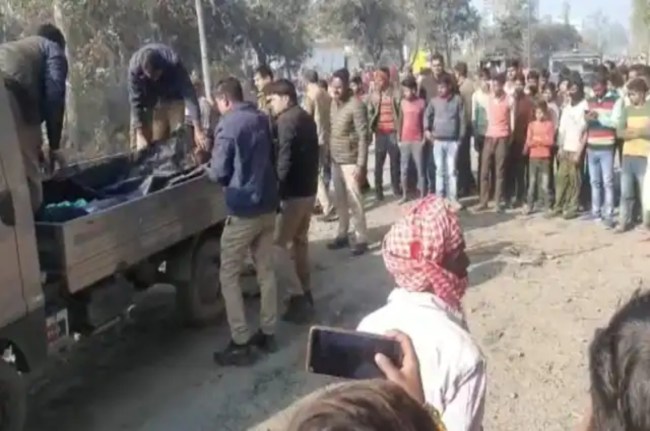 Pilibhit Road Accident