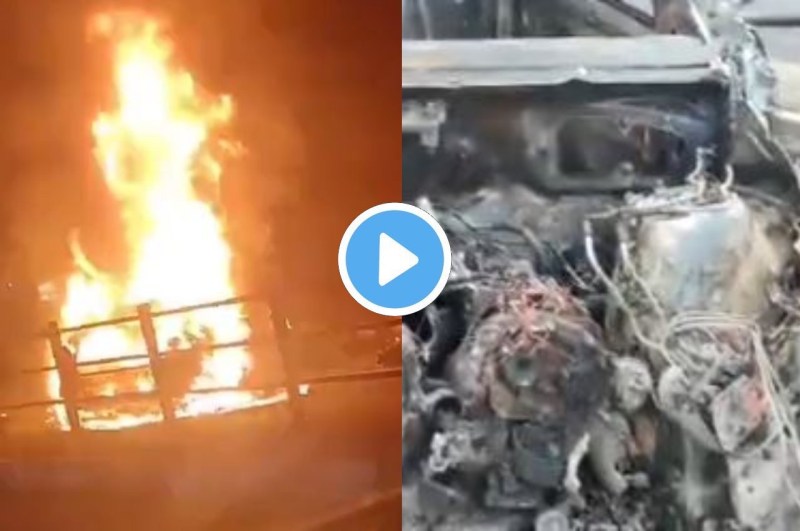 Rishabh Pant Accident car video