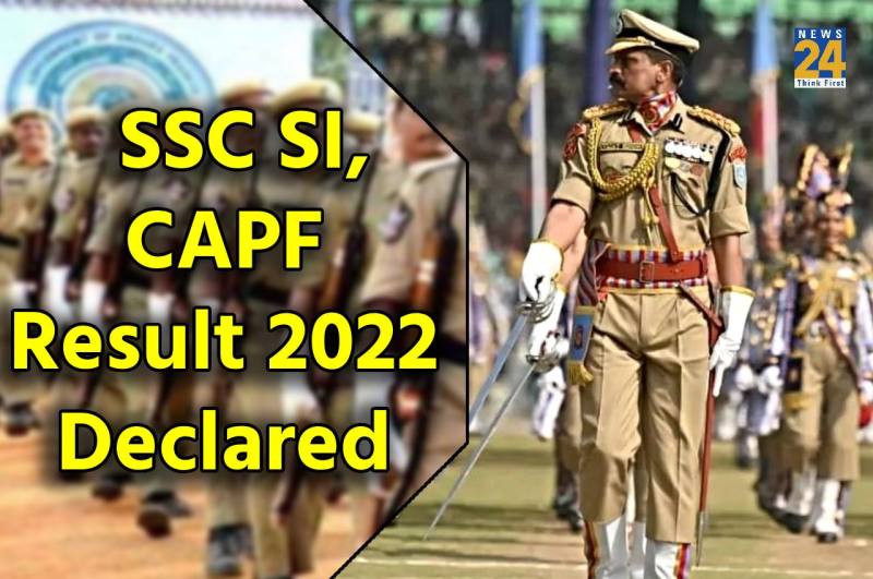 SSC CPO SI Result 2022
