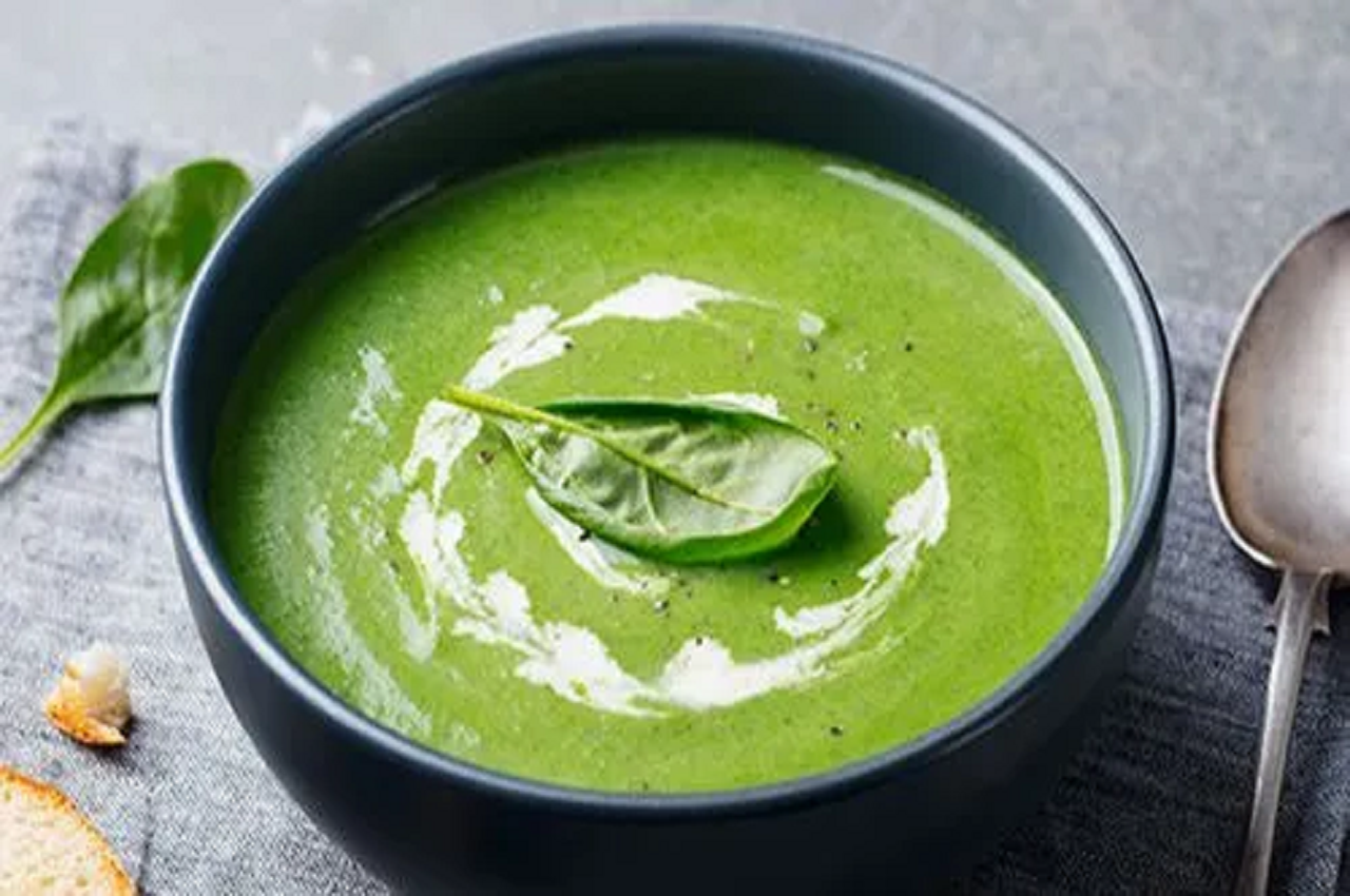 Winter Special Spinach Soup