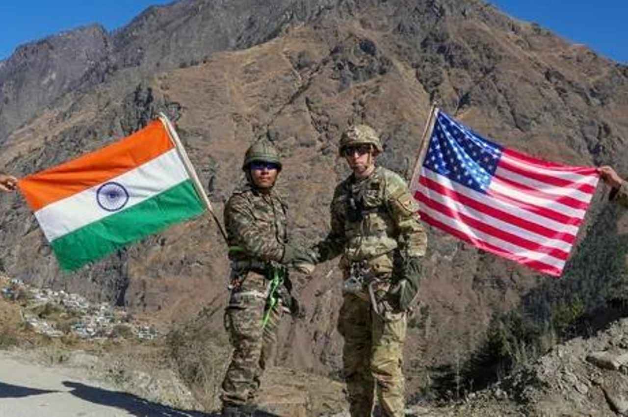 US Joint Military Exercises With India